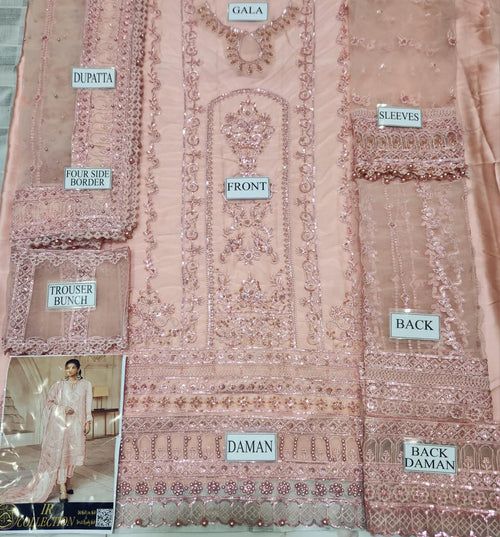 Premium Women Unstitched 3Piece suit | Summer Collection | Weeding outfit