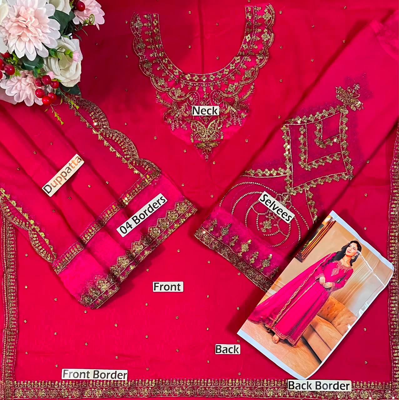 Haris Shakeel Luxury Collection 3 Piece Suit