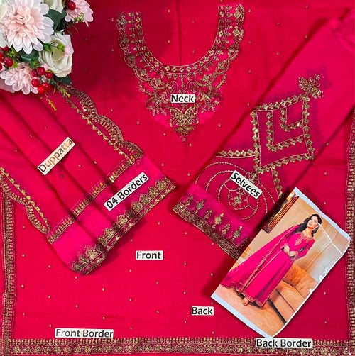 Haris Shakeel Luxury Collection 3 Piece Suit
