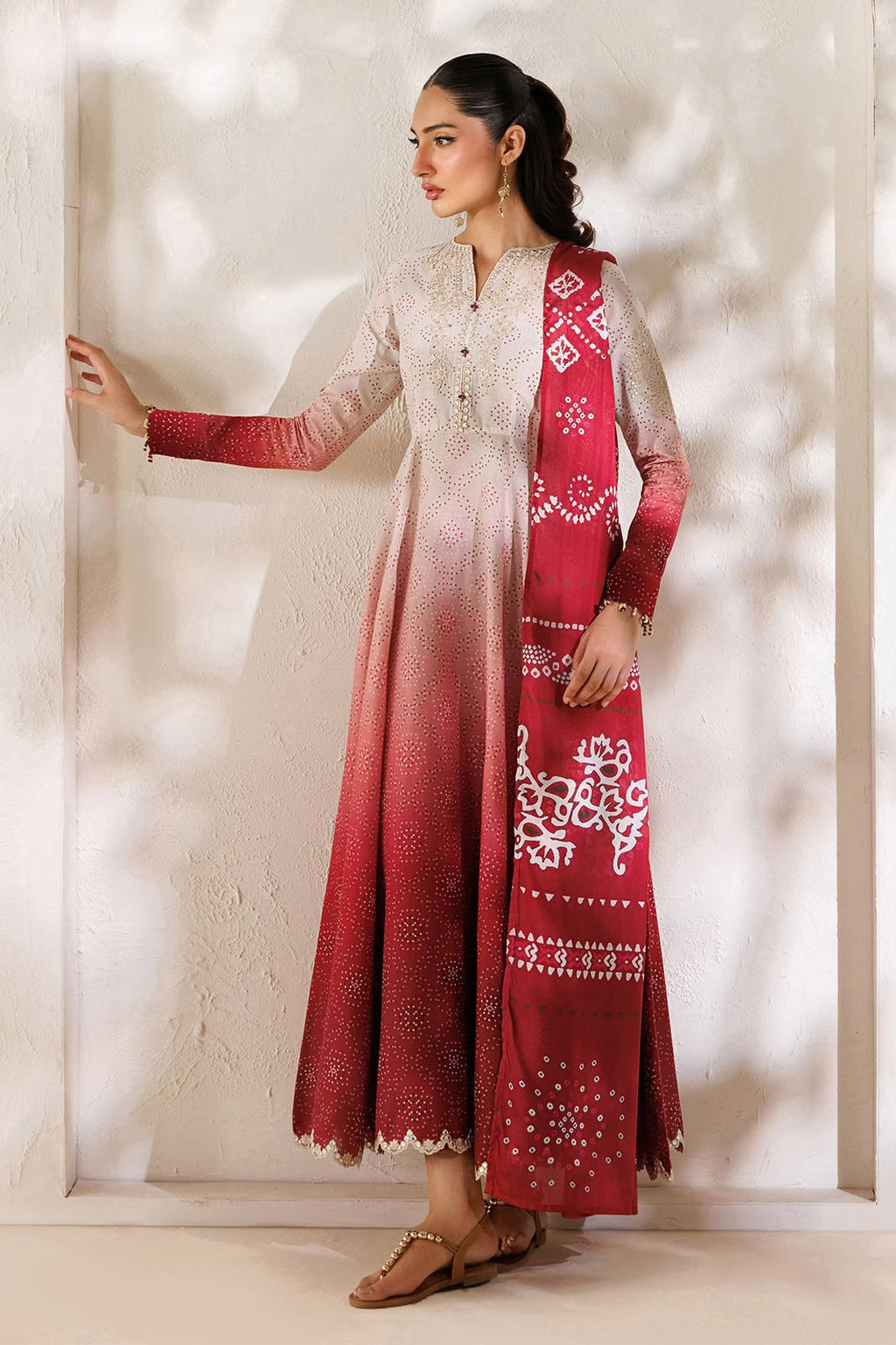 Baroque Silk Collection 2026 3 Piece Silk Suit