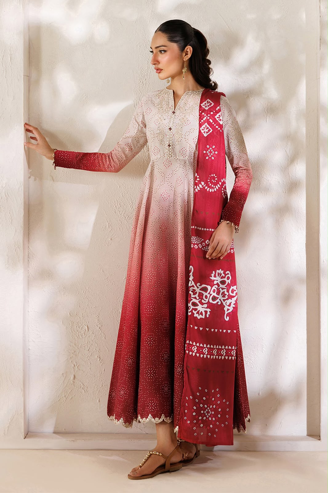 Baroque Silk Collection 2026 3 Piece Silk Suit