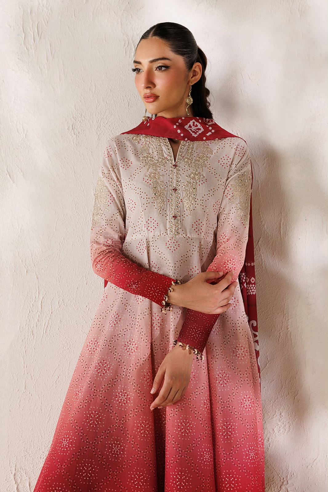 Baroque Silk Collection 2026 3 Piece Silk Suit