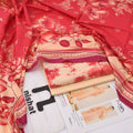 Unstitched Summer Collection with Printed Lawn Dupatta & Dyed Lawn Trouser