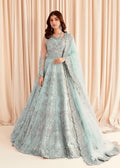 MARIA B — Heavy Embroidered Net Frock