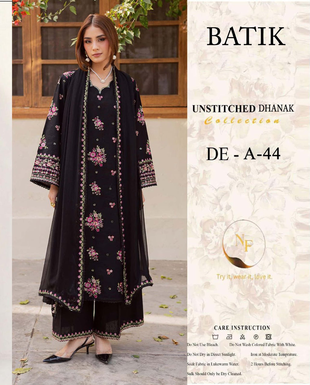 BATIK Winter Dhanak 3-Piece Suit