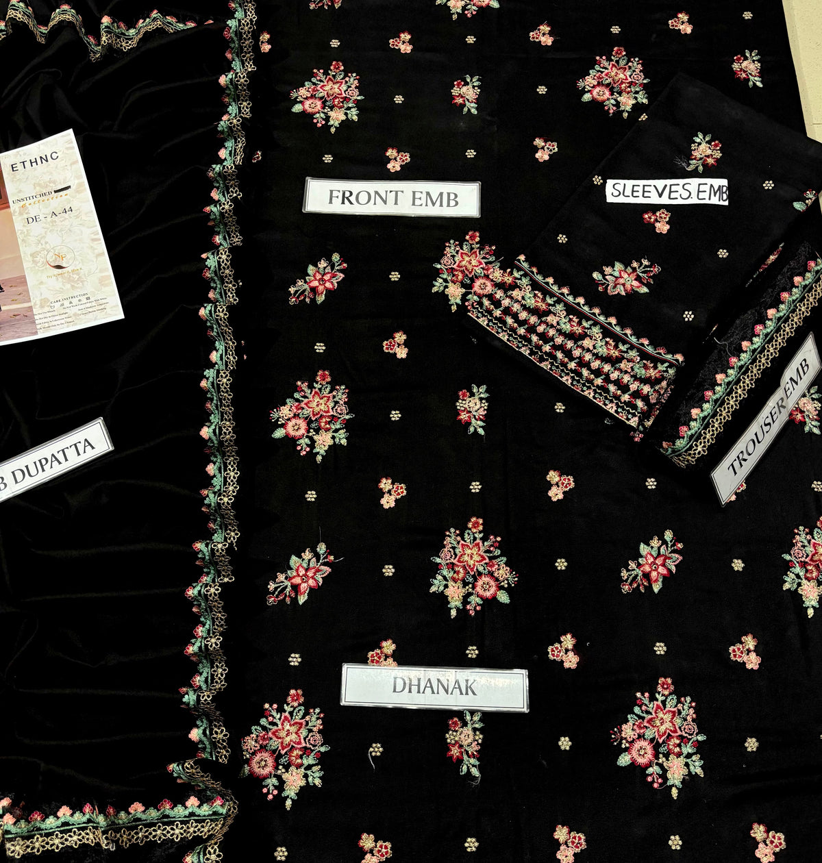 BATIK Winter Dhanak 3-Piece Suit