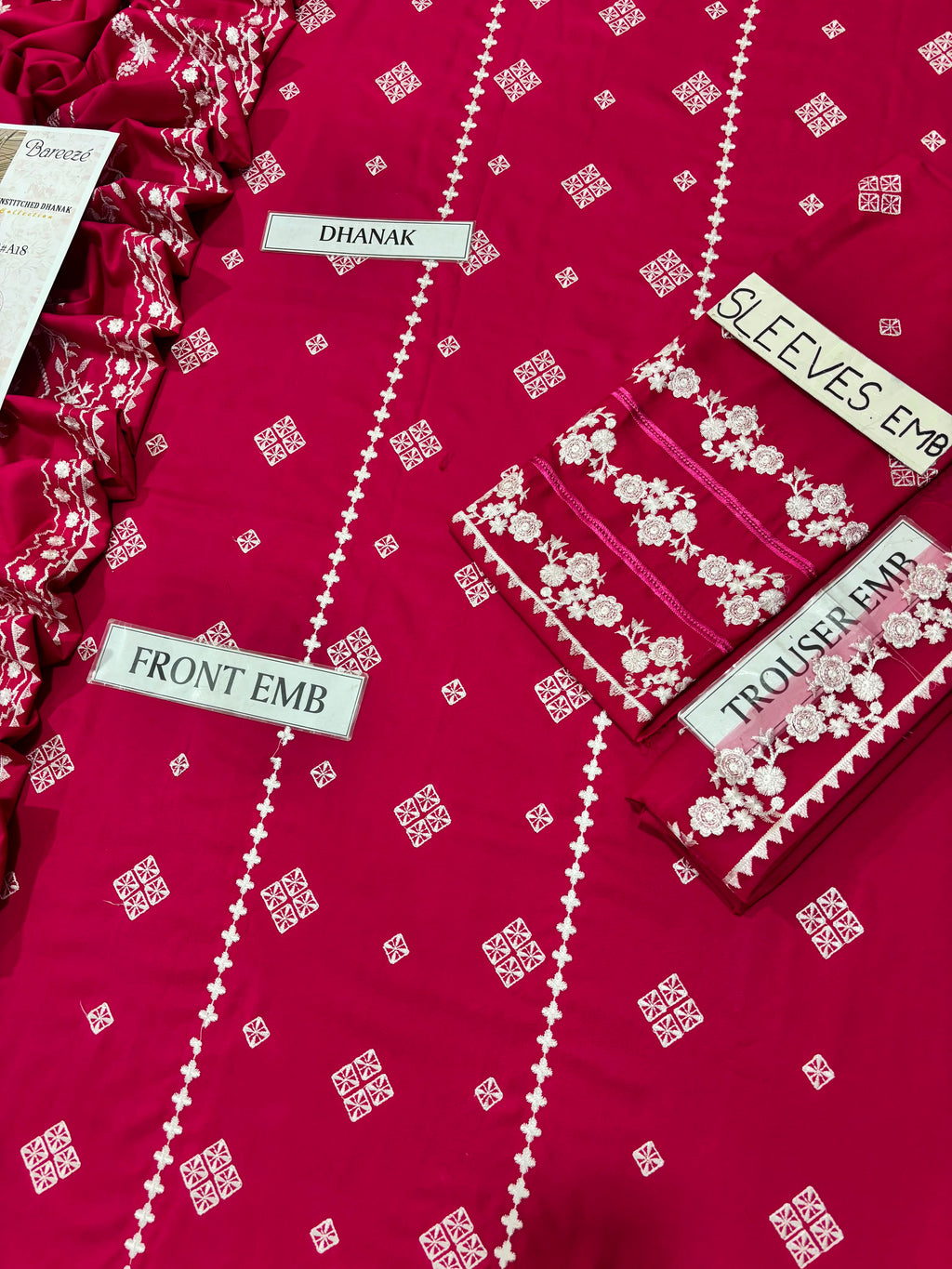 BAREEZE Winter Dhanak 3-Piece Suit
