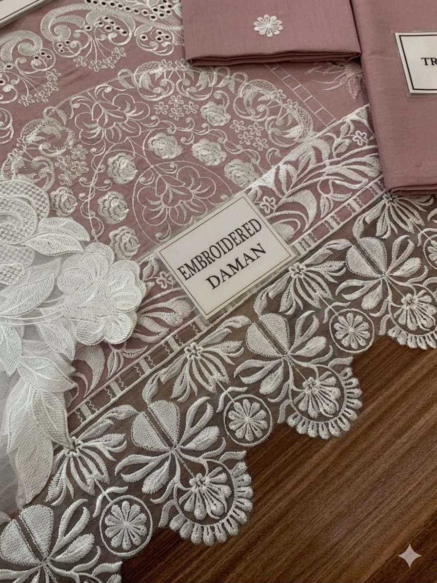 ELAF — Premium Chickenkari 3-Piece Suit