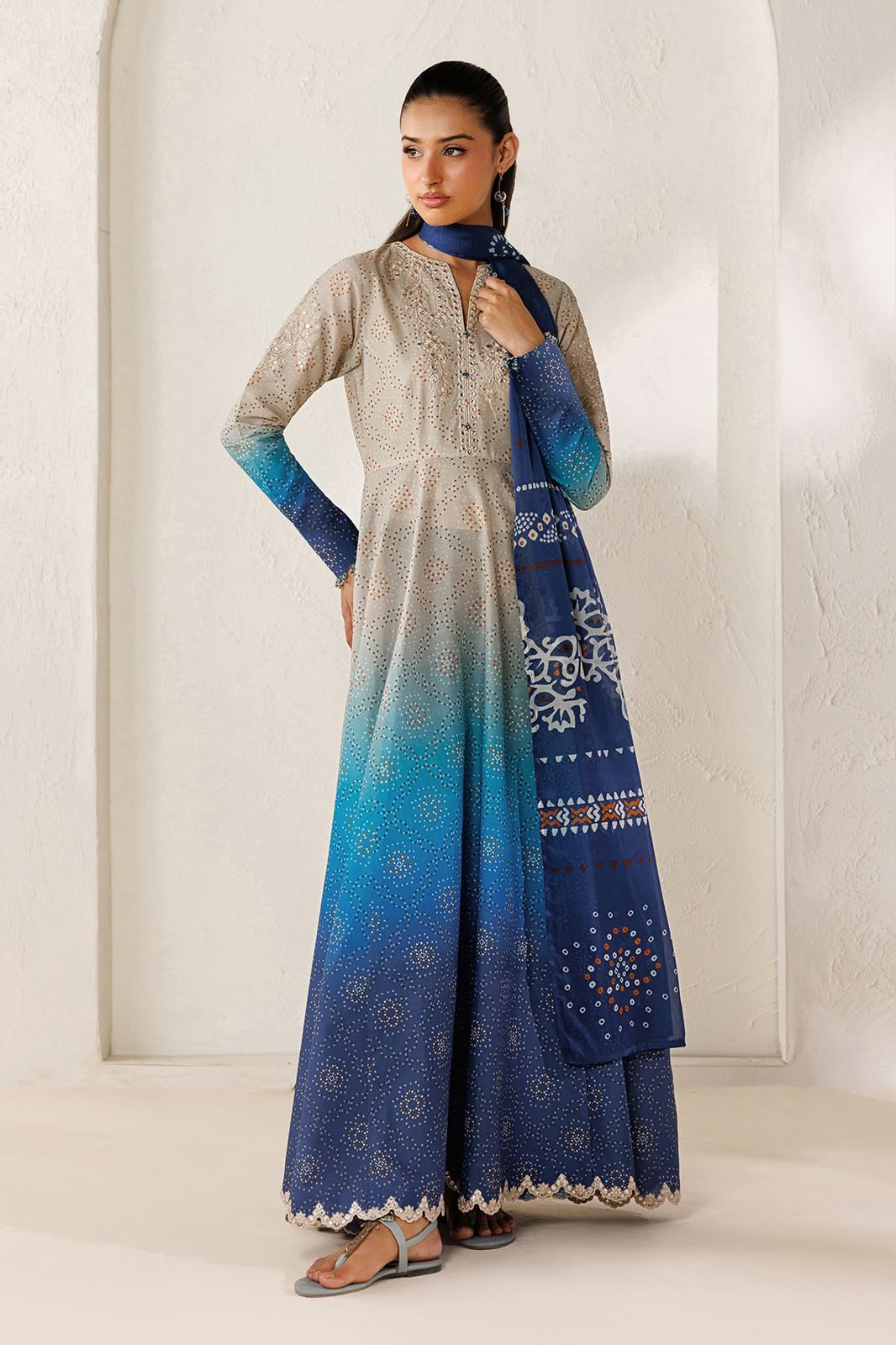 Baroque Silk Collection 2026 3 Piece Silk Suit