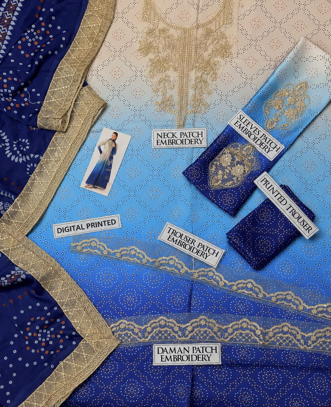 Baroque Silk Collection 2026 3 Piece Silk Suit