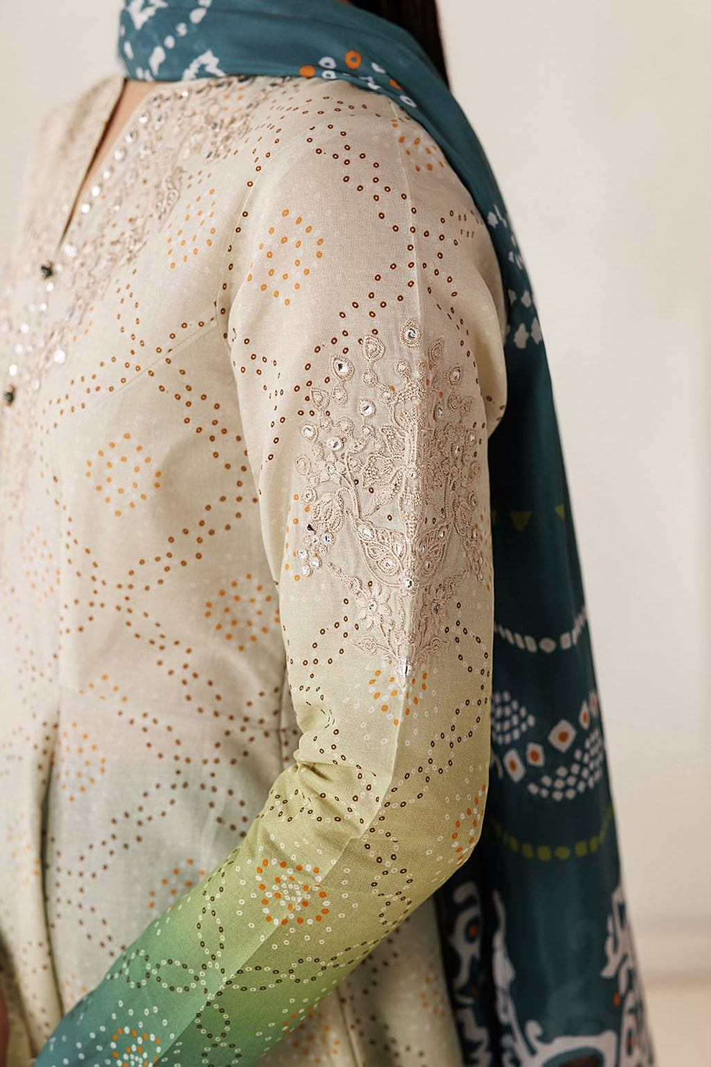 Baroque Silk Collection 2026 3 Piece Silk Suit